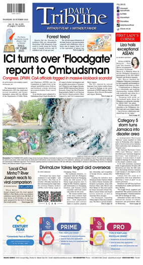 Cover of Daily Tribune (Philippines)