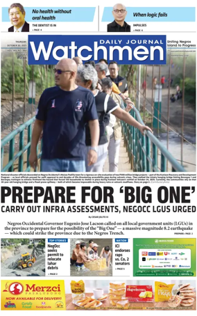 Cover of Watchmen Daily Journal