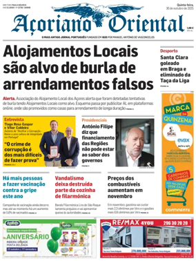 Cover of Acoriano Oriental