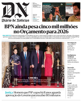 Cover of Diario de Noticias