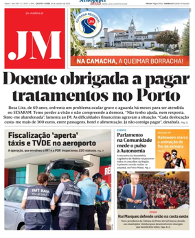 Cover of Jornal Madeira