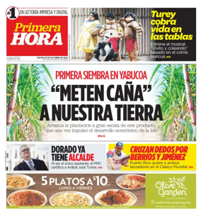 Cover of Primera Hora