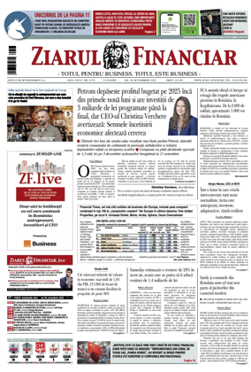 Cover of Ziarul Financiar