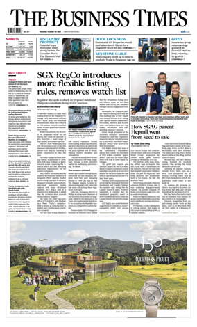 Cover of The Business Times