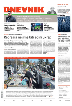 Cover of Dnevnik (Slovenija)