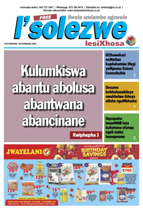 Cover of Isolezwe lesiXhosa