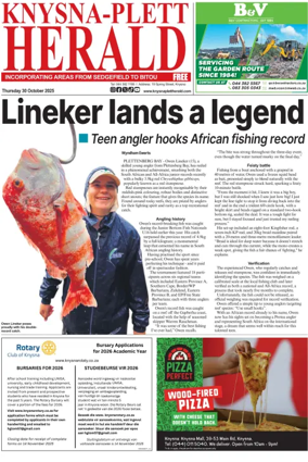 Cover of Knysna-Plett Herald