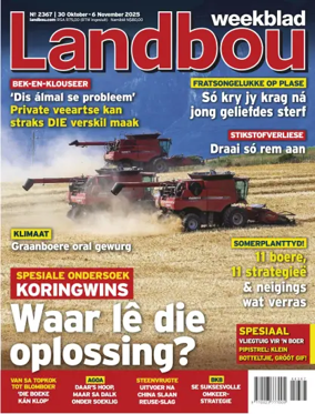 Cover of Landbouweekblad