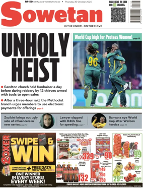 Cover of Sowetan