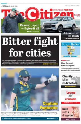 Cover of The Citizen (KZN)