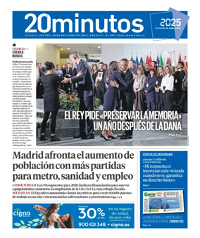 Cover of 20 Minutos Madrid