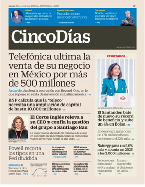 Cover of Cinco Días