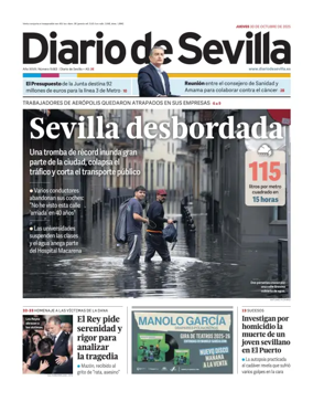 Cover of Diario de Sevilla