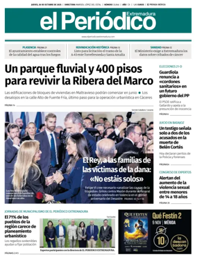 Cover of El Periódico Extremadura