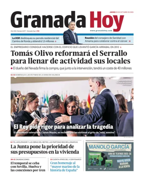 Cover of Granada Hoy