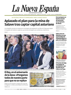 Cover of La Nueva Espana (Oriente)