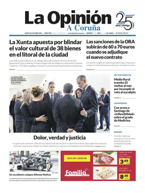 Cover of La Opinion de A Coruna