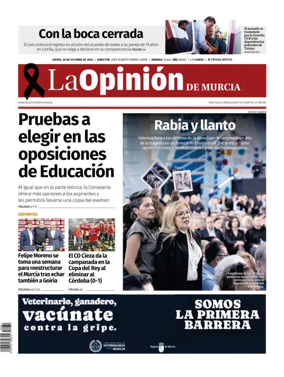 Cover of La Opinión de Murcia