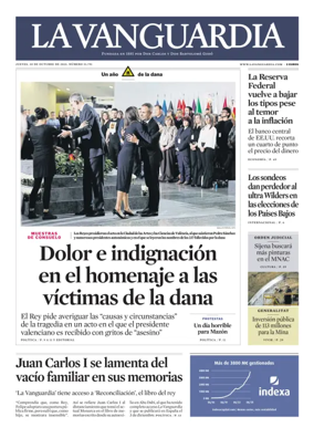 Cover of La Vanguardia