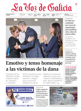 Cover of La Voz de Galicia (Carballo)