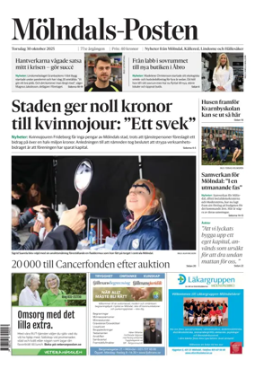 Cover of Mölndals-Posten
