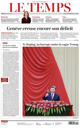 Cover of Le Temps