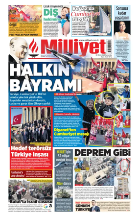Cover of Milliyet