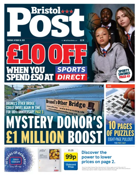 Cover of Bristol Post