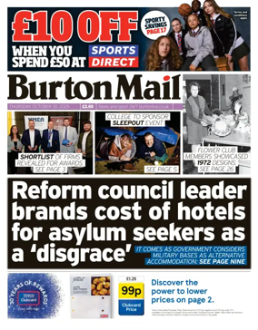 Cover of Burton Mail
