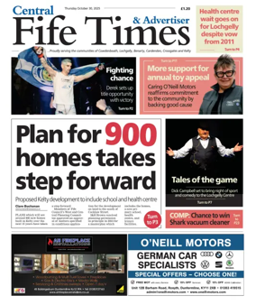 Cover of Central Fife Times