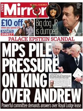 Cover of Daily Mirror