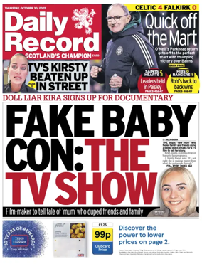 Cover of Daily Record