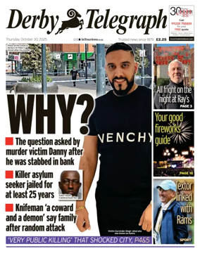 Cover of Derby Telegraph