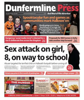 Cover of Dunfermline Press
