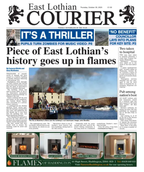 Cover of East Lothian Courier