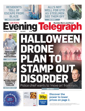 Cover of Evening Telegraph (First Edition)