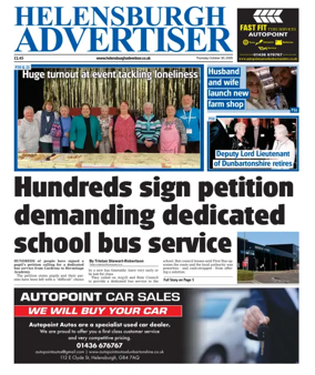 Cover of Helensburgh Advertiser