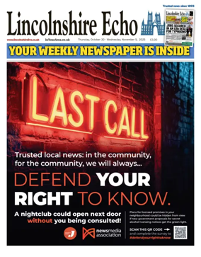 Cover of Lincolnshire Echo