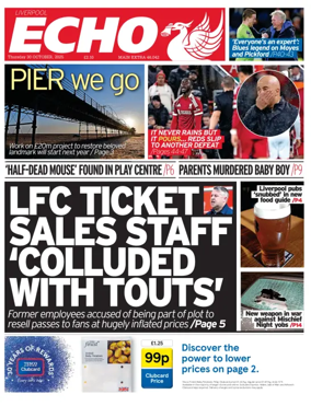 Cover of Liverpool Echo