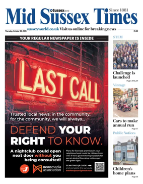 Cover of Mid Sussex Times