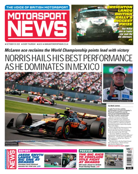 Cover of Motor Sport News