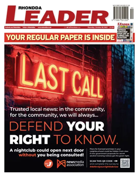 Cover of Rhondda Leader