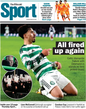Cover of Herald Sport