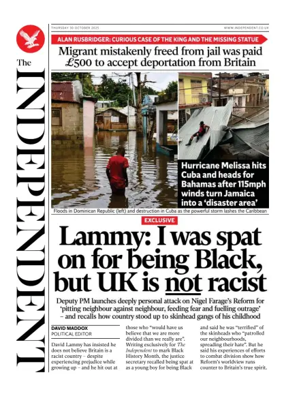 Cover of The Independent