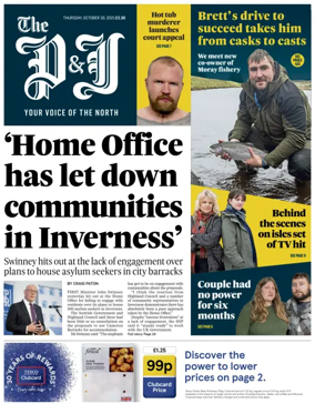 Cover of The Press and Journal (Highlands & Islands)