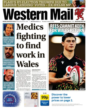 Cover of Western Mail