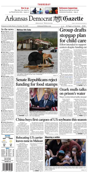 Cover of Arkansas Democrat-Gazette