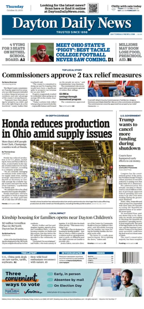 Cover of Dayton Daily News