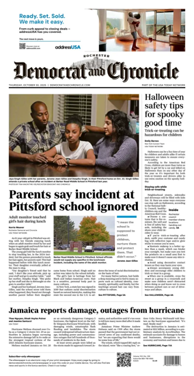 Cover of Democrat and Chronicle