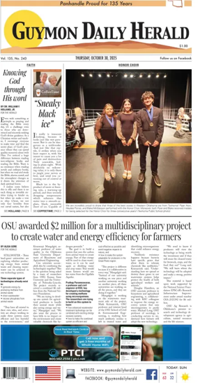 Cover of Guymon Daily Herald